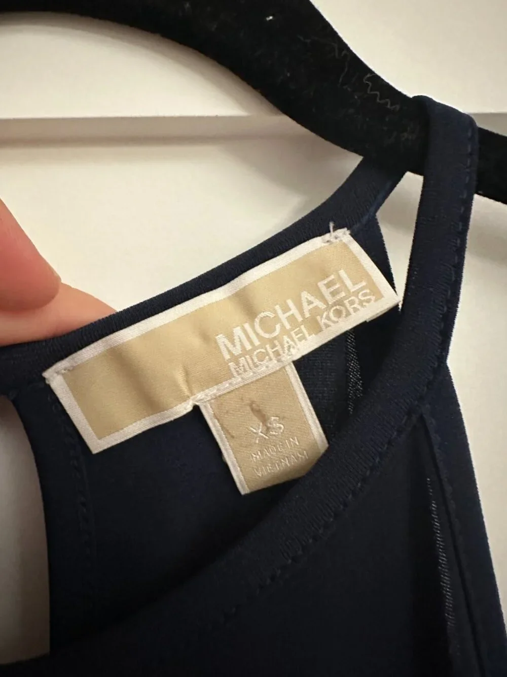 Michael by Michael Kors Navy Blue Dress Size XS
